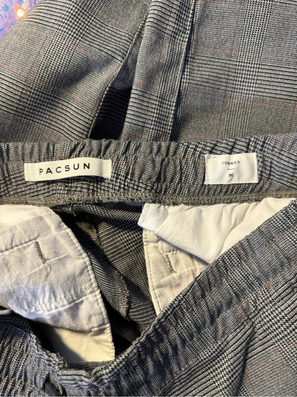 PacSun Charcoal Slim Jogger Pants